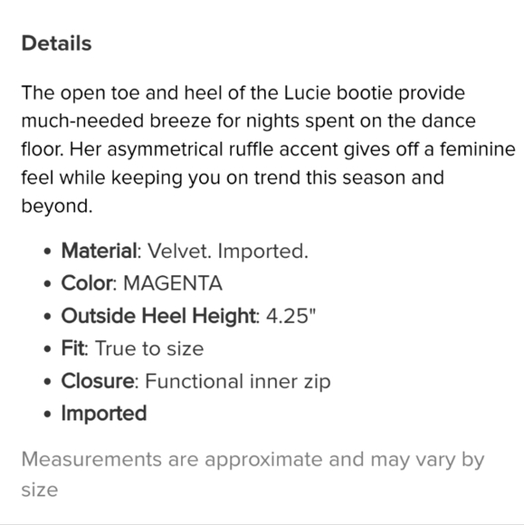 Velvet Ruffled Booties - Picture 14 of 15